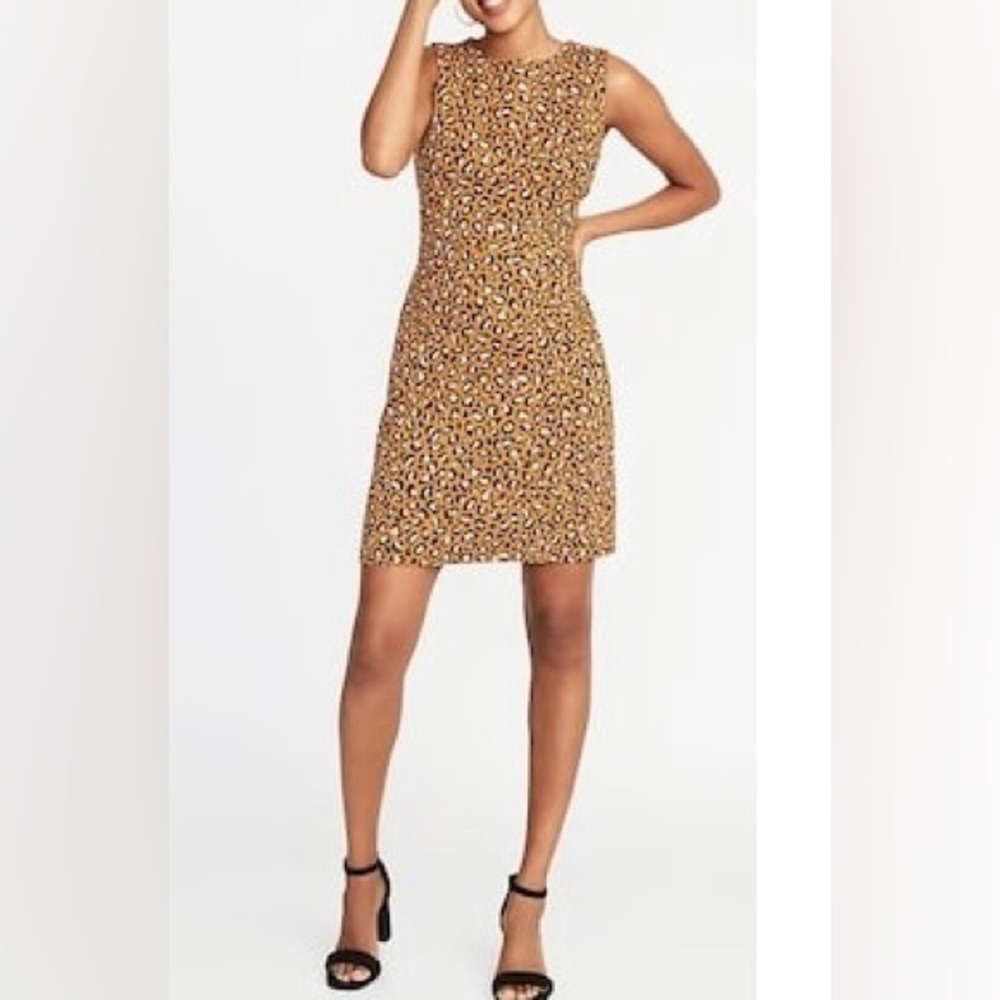 Leopard  Old Navy Print Sleeveless Dress